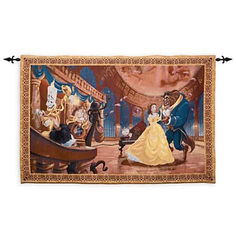 beauty and the beast tapestry